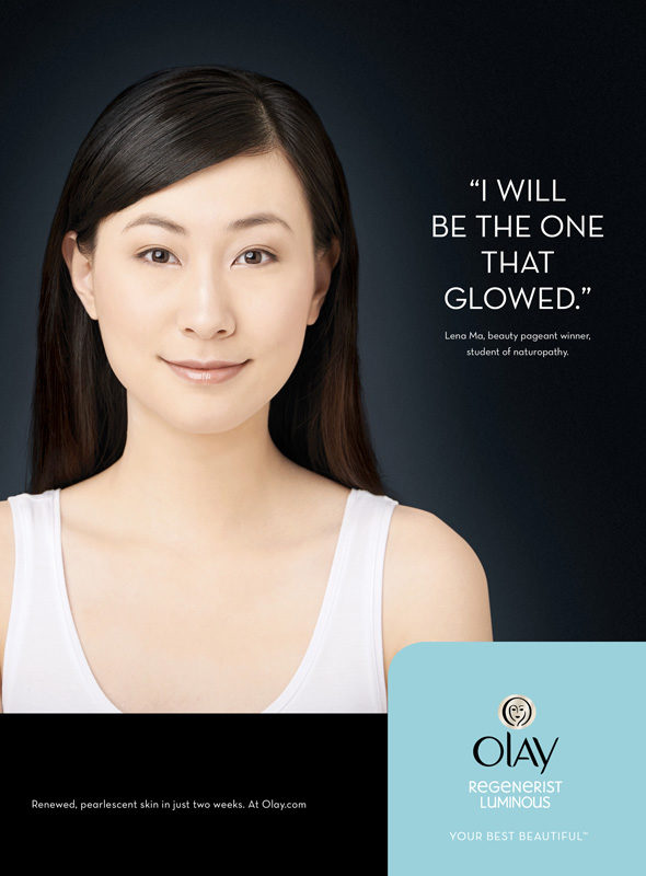 Olay multicultural advertising Lena Ma - by Barrett and Welsh