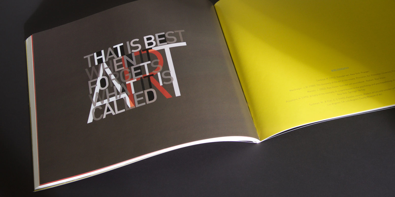 ThisAbility_forgets shows typographic art of the line "Art that is best when it forgets what it is called."